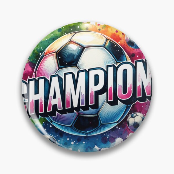 Item preview, Soccer Fan Grafics Champion designed and sold by Eiwaprints.