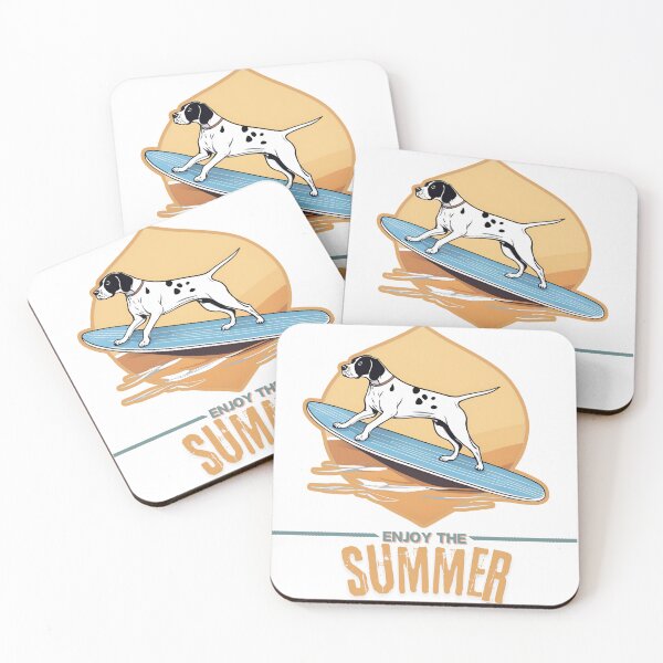 Item preview, English pointer Dog Dog Dog summer Holidays dog Enjoy the Summer  designed and sold by GoodyPaws.