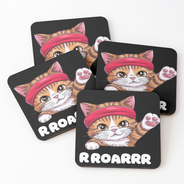Item preview, Rroarrring kitty  designed and sold by FreshArtFusion.