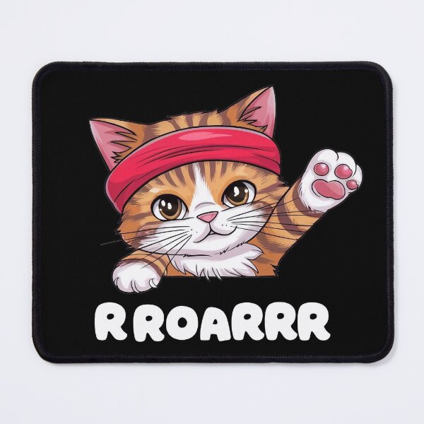 Item preview, Rroarrring kitty  designed and sold by FreshArtFusion.