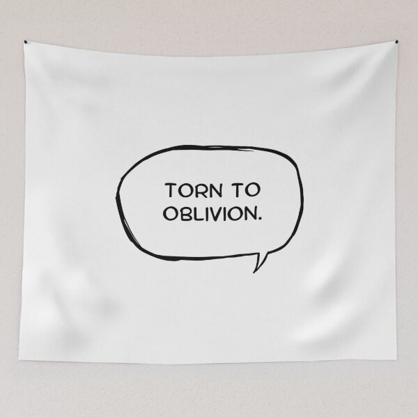 Item preview, raiden shogun torn to oblivion quote designed and sold by renmei-studios.