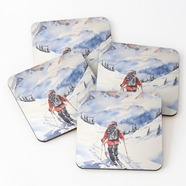 Item preview, skiing in the mountains 1 designed and sold by redmoon64.