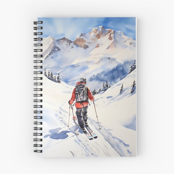 Item preview, skiing in the mountains 1 designed and sold by redmoon64.
