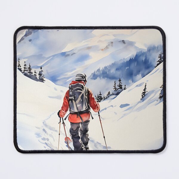 Item preview, skiing in the mountains 1 designed and sold by redmoon64.