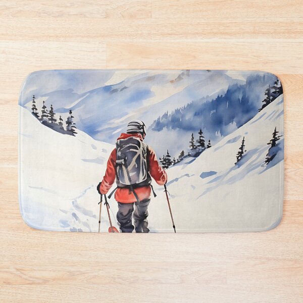 Item preview, skiing in the mountains 1 designed and sold by redmoon64.