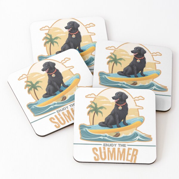 Item preview, Field spaniel Dog summer Holidays dog Enjoy the Summer  designed and sold by GoodyPaws.