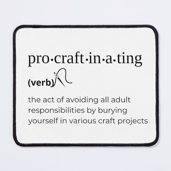 Item preview, # procraftinating designed and sold by ruanna-me.