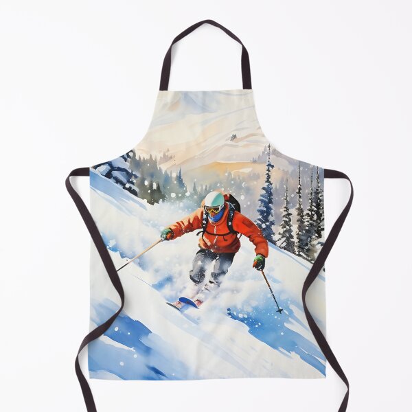Item preview, skiing in the mountains 2 designed and sold by redmoon64.