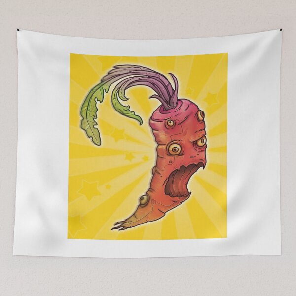 Item preview, Screaming Carrot with Eyes Design	 designed and sold by adamdrink.