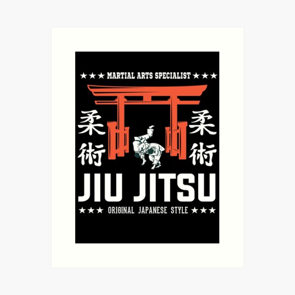 Artikel-Vorschau von Jiu Jitsu Dojo - Traditionelle Kampfkunst aus Japan, designt und verkauft von RetroMaritalArt.