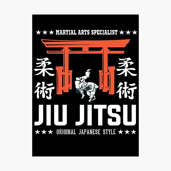 Artikel-Vorschau von Jiu Jitsu Dojo - Traditionelle Kampfkunst aus Japan, designt und verkauft von RetroMaritalArt.