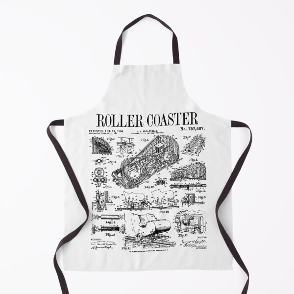 Item preview, Roller Coaster Amusement Park Ride Carnival Vintage Patent designed and sold by GrandeDuc.