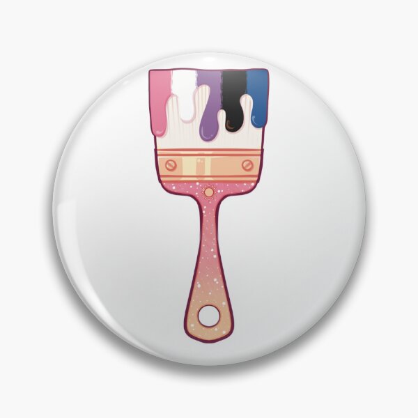 Item preview, Pride Brush - Day Version - Genderfluid designed and sold by RaicyRose.
