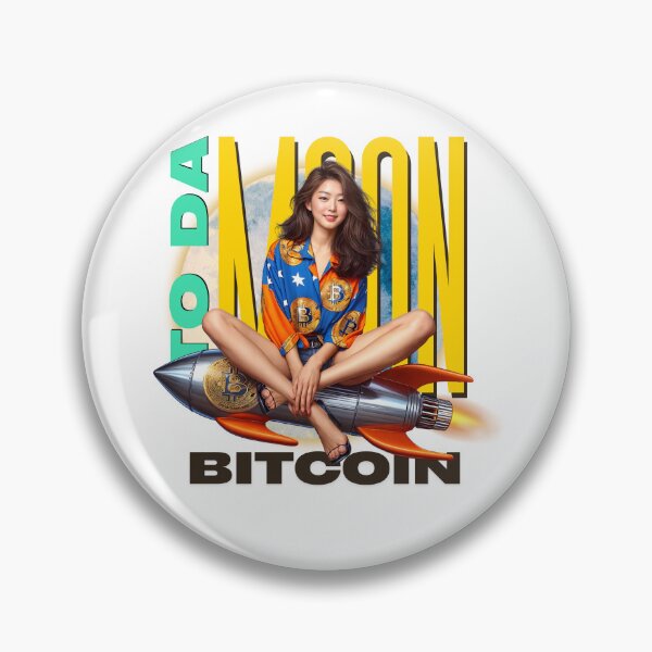 Item preview, BTC Rocket Girl,BTC,Bitcoin,Bitcoin Art,BTC Art designed and sold by 1SINGHA.