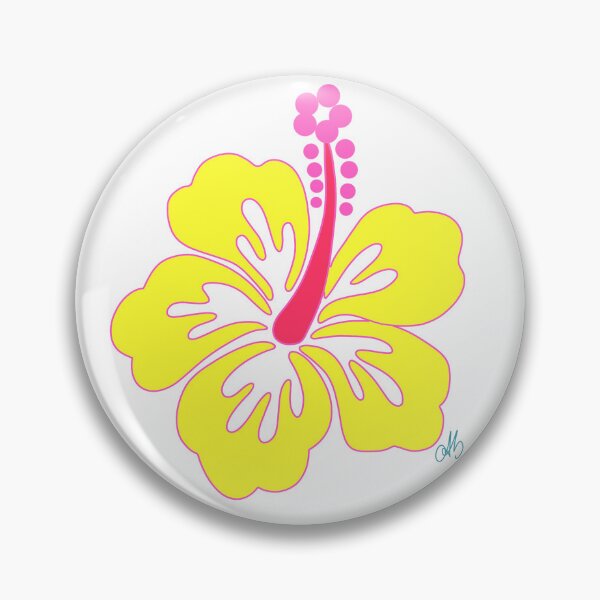 Item preview, Yellow hibiscus designed and sold by ASdessins.