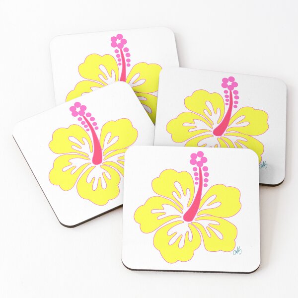 Item preview, Yellow hibiscus designed and sold by ASdessins.