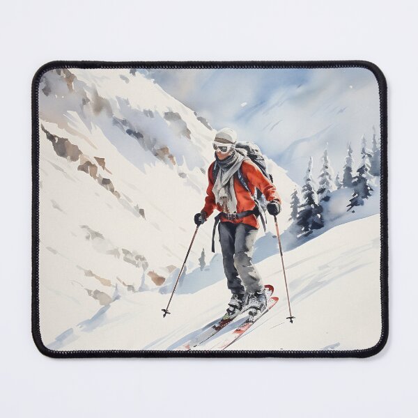 Item preview, skiing on the mountain 3 designed and sold by redmoon64.