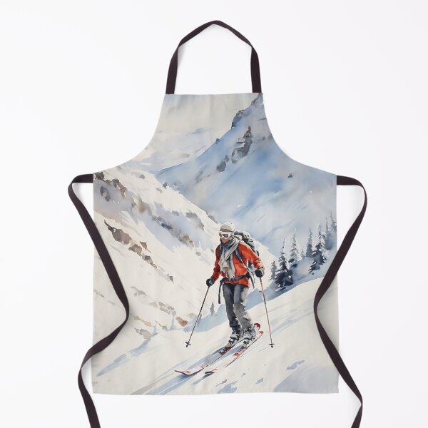 Item preview, skiing on the mountain 3 designed and sold by redmoon64.