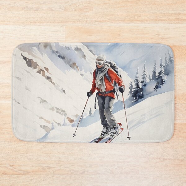 Item preview, skiing on the mountain 3 designed and sold by redmoon64.