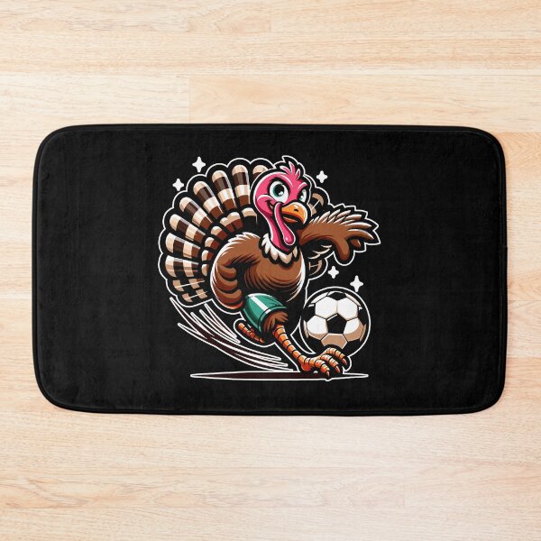 Item preview, Turkey Playing Soccer Turkey Lovers Month Thanksgiving designed and sold by Dressed For  Duty.