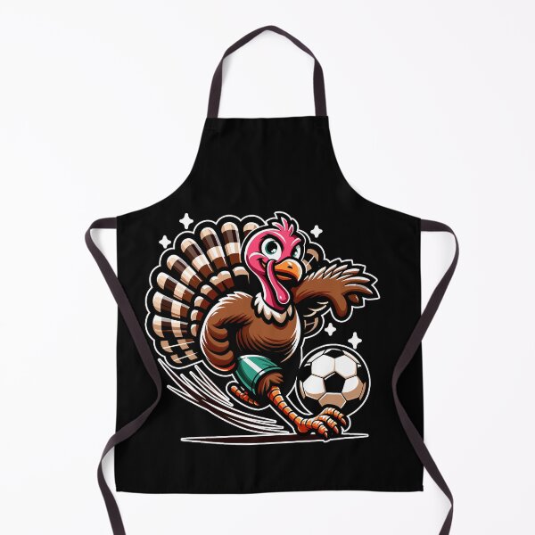 Item preview, Turkey Playing Soccer Turkey Lovers Month Thanksgiving designed and sold by Dressed For Duty.