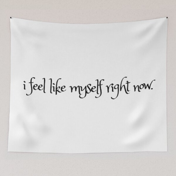 Item preview, i feel like myself right now black - Gracie Abrams designed and sold by stainedauroras.