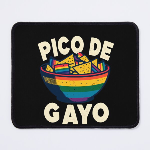 Item preview, LGBT Pico De Gayo Funny Gay Pride Month Gay Rainbow designed and sold by Dressed For Duty.