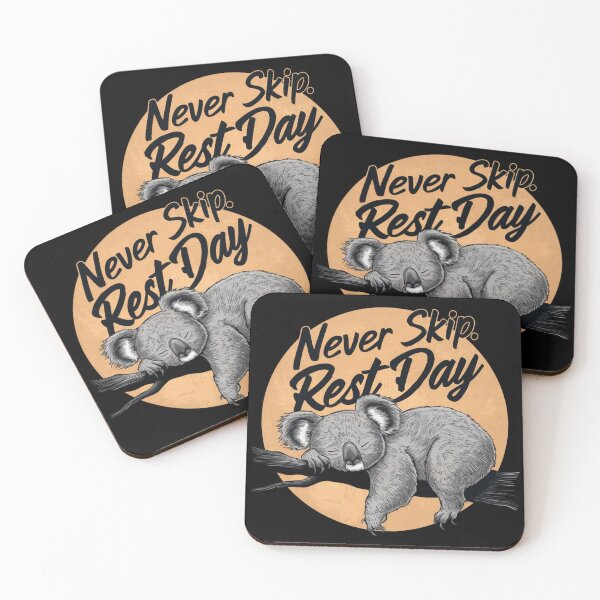 Item preview, Never skip rest day  designed and sold by cu-animals-te.