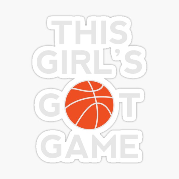 Basketball For Girls Stickers Redbubble