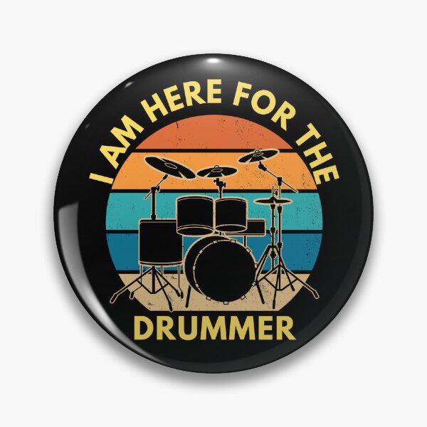 Item preview, i am here for the drummer designed and sold by sydney-syder.