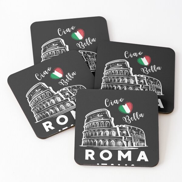 Item preview, Ciao Bella Roma Italia flag football holiday souvenir designed and sold by MilkyForest.