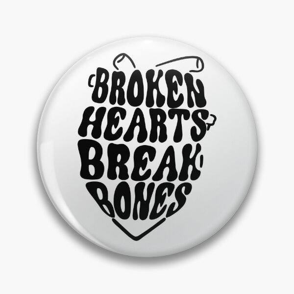 Item preview, Broken hearts break bones designed and sold by SilverBloom.