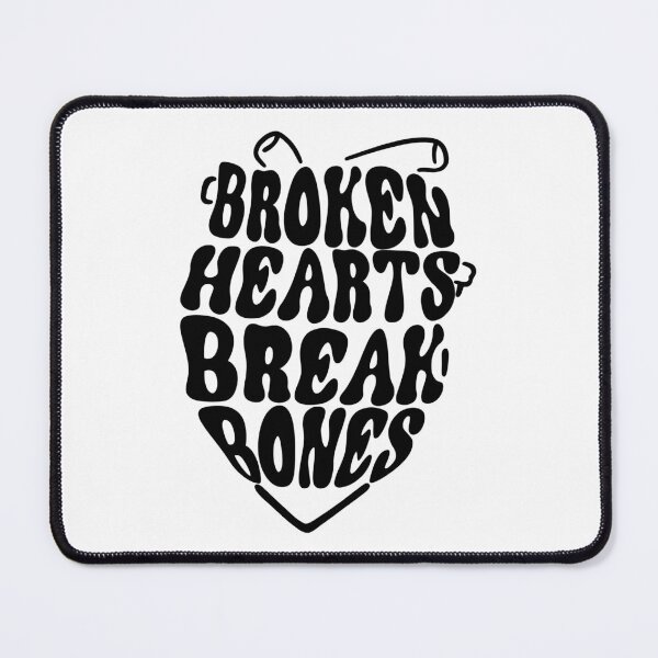 Item preview, Broken hearts break bones designed and sold by SilverBloom.