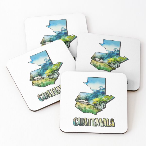 Item preview, Guatemala watercolor map designed and sold by Motivburg.