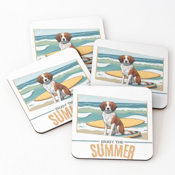 Item preview, Kooikerhondje Dog summer Holidays dog Enjoy the Summer  designed and sold by GoodyPaws.