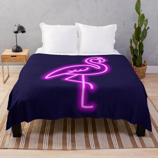 Item preview, Neon pink flamingo designed and sold by AnnArtshock.