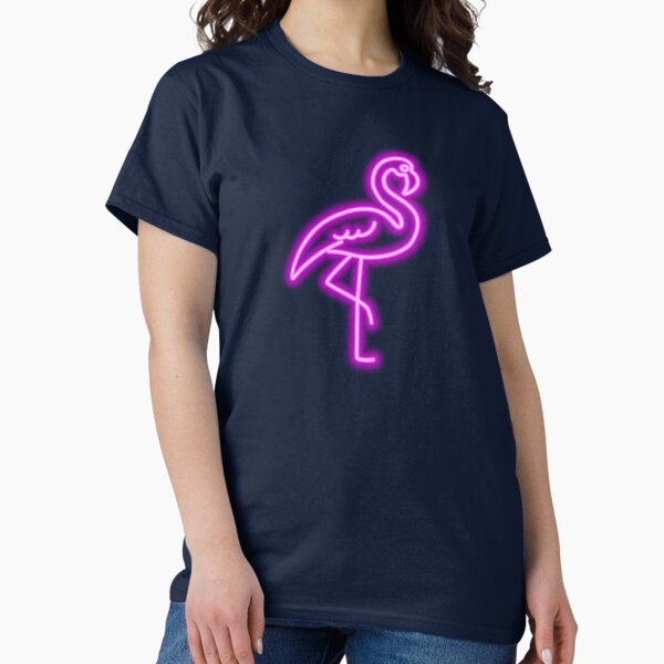 Item preview, Neon pink flamingo designed and sold by AnnArtshock.