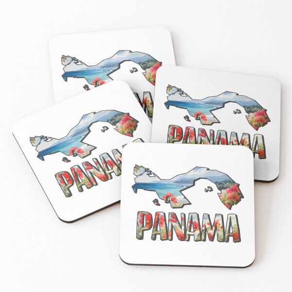 Item preview, Panama Watercolor Map designed and sold by Motivburg.