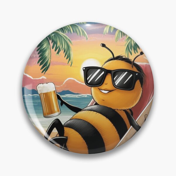 Item preview, Weekend vibes with a bee designed and sold by shirtsngoodies.
