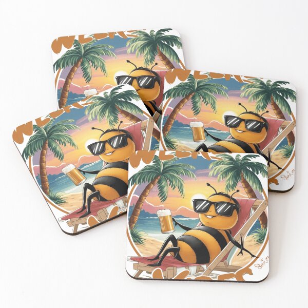 Item preview, Weekend vibes with a bee designed and sold by shirtsngoodies.