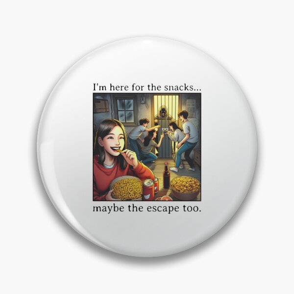 Item preview, I'm here for the snacks...maybe the escape too | Escape Room Fans | Escapist designed and sold by slavlee.