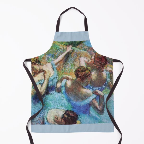 Item preview, Ballet Dancers Blue Ballerinas Edgar Degas painting designed and sold by ArtUnova.