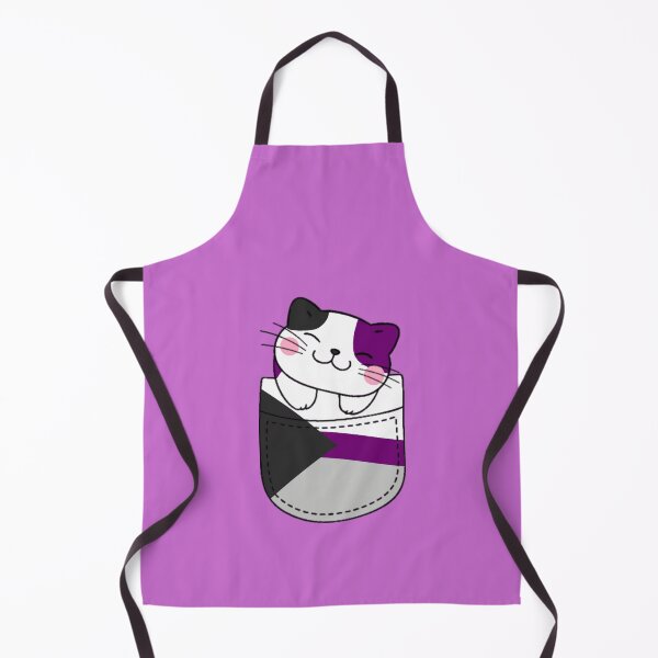 Item preview, Demisexual Pride Cat in Faux Pocket designed and sold by everything4eva.