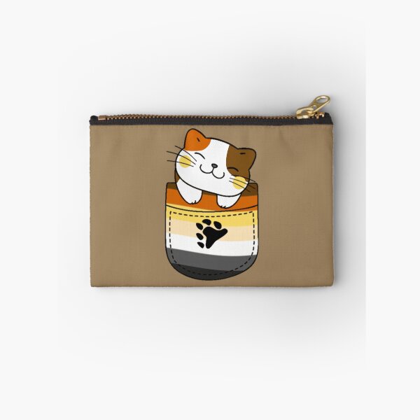 Item preview, Bear Pride Cat in Faux Pocket designed and sold by everything4eva.