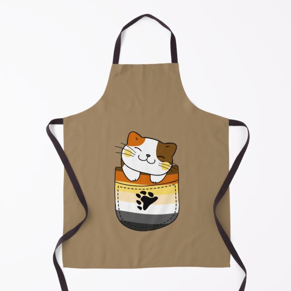 Item preview, Bear Pride Cat in Faux Pocket designed and sold by everything4eva.