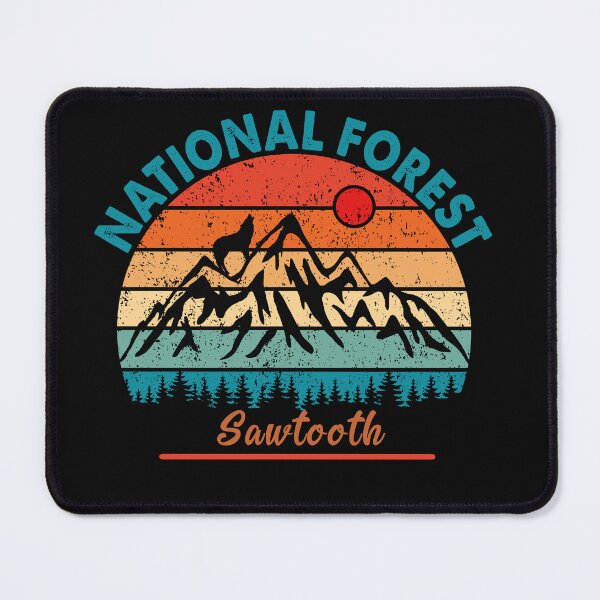 Item preview, Sawtooth National Forest designed and sold by graphic-map.