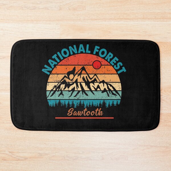 Item preview, Sawtooth National Forest designed and sold by graphic-map.