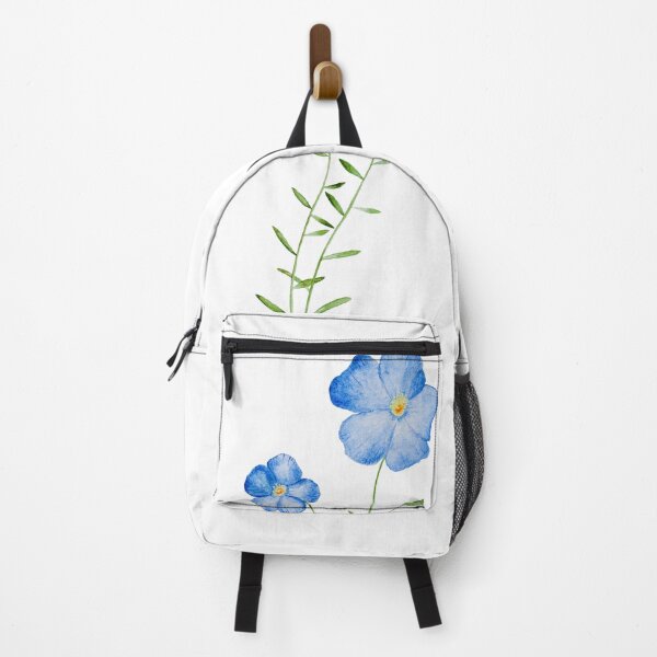 Item preview, Flax Blue Wildflower designed and sold by Farnwirbel – Art.