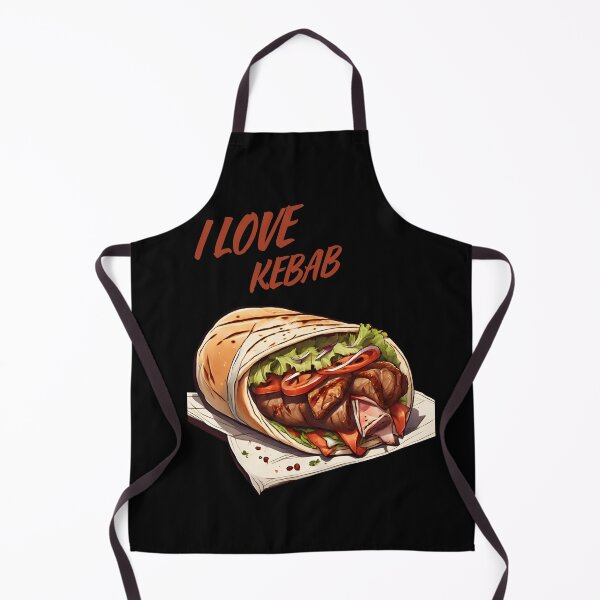 Item preview, FUNNY GIFTS I LOVE KEBAB, FUNNY DESIGN FOOD designed and sold by KiziaMizia94.
