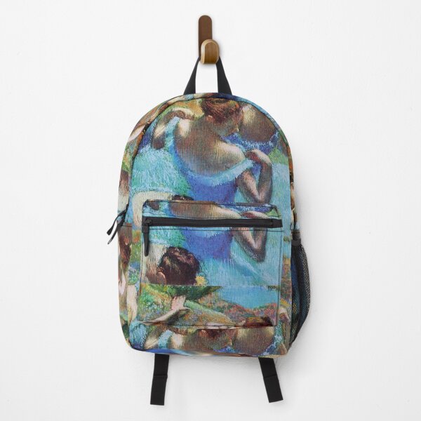Item preview, Ballet Dancers Blue Ballerinas Edgar Degas painting designed and sold by ArtUnova.